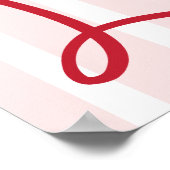 XOXO Hand Drawn Galentine’s Day Party Welcome Poster (Hoek)