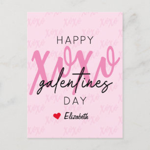 XOXO Happy Galentine's Day Briefkaart