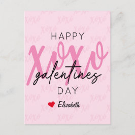 XOXO Happy Galentine's Day Briefkaart
