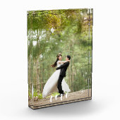 XOXO Hart Gepersonaliseerde Foto Aangepaste Vertic (Links)