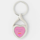 XOXO-HART personaliseren Sleutelhanger (Voorkant)