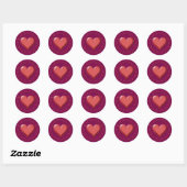 XOXO Hart Stickers (Vel)