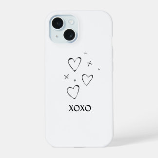 XOXO hart telefoonhoesje iPhone 15 Case