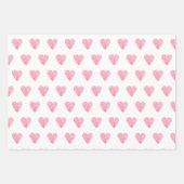 XOXO Hartjes Valentijnsdag Cadeaus Inpakpapier Vel (Voorkant 3)