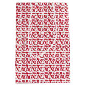 XOXO Heart Arrow Cadeau Medium Cadeauzakje (Voorkant)