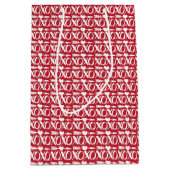 XOXO Heart Arrow Cadeau Medium Cadeauzakje (Voorkant)