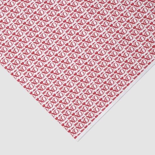 XOXO Heart Arrow-weefselpapier Tissuepapier (Detail)