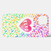 XoXo Heart Case-Mate iPhone Case (Achterkant (horizontaal))