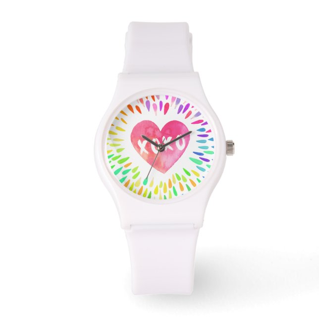 XoXo Heart Horloge (Voorkant)