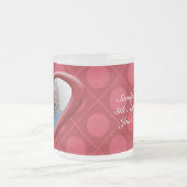 XOXO Heart Hugs & Kisses  Foto Mok (Center)