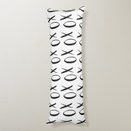 XOXO Heart Lichaamskussen (Achterkant (Verticaal))