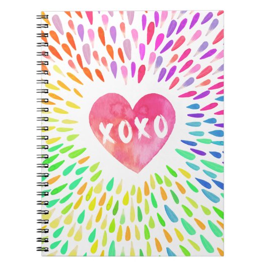 XoXo Heart Notitieboek (Voorkant)