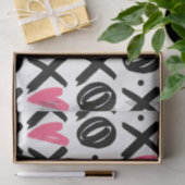 XOXO Heart Pattern Valentijnsdag Tissuepapier (Geschenk)