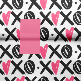 XOXO Heart Pattern Valentijnsdag Tissuepapier