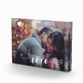 XOXO Heart Persoonlijk Foto Aangepast blok (Rechts)