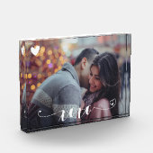 XOXO Heart Persoonlijk Foto Aangepast blok (Links)