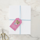 XOXO Heart Photo Valentijnsdag Simple Gift Label Cadeaulabel (Met Touw)