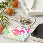 XoXo Heart Sleutelhanger (Voorkant Rechts)