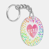 XoXo Heart Sleutelhanger (Voorkant Links)