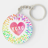 XoXo Heart Sleutelhanger (Achterkant)