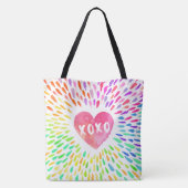 XoXo Heart Tote Bag (Achterkant)