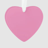 XOXO HEART Valentijn personaliseren Ornament (achterkant)