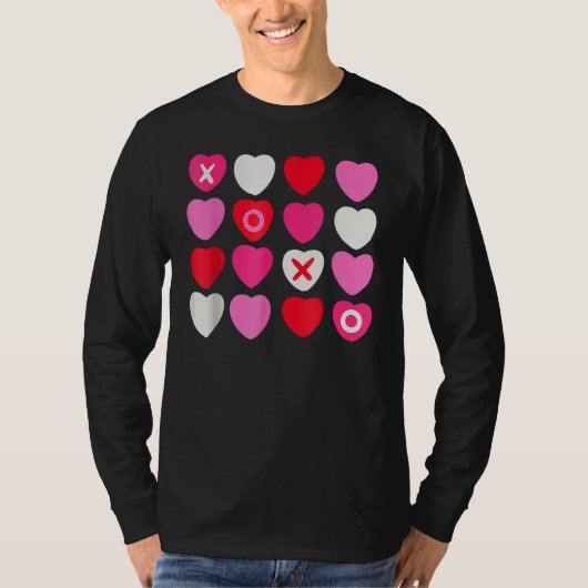 XOXO Hearts Valentine's Day  for Him Her Kids T-shirt (Voorkant)