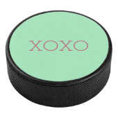 XOXO Hockey Puck (3/4)