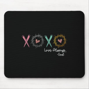 Xoxo houdt altijd van God Muismat