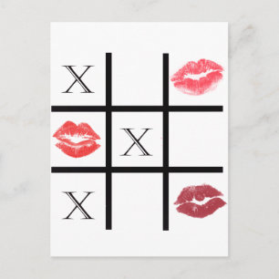 XOXO-hugs en Kisses Briefkaart