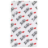 XoXo-Hugs-Kisses-met-Rode-Lips Klein Cadeauzakje (Voorkant)