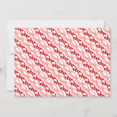 XOXO Hugs & Kisses Valentine's Day 1st Birthday Kaart (Achterkant)