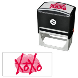XOXO Hugs Kissess Zelfinktende Stempel