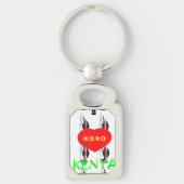 XOXO I Love Kenya Sleutelhanger (Voorkant)