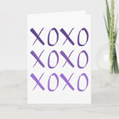 XOXO KAART (Voorkant)
