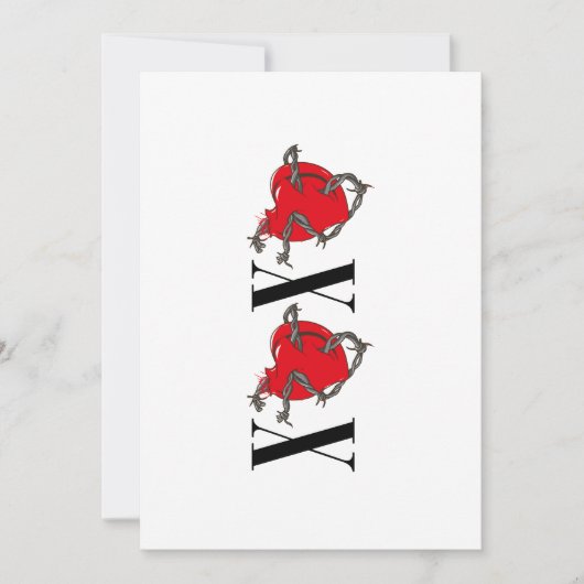 XOXO KAART (Voorkant)