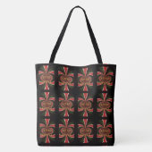 Xoxo kenya tote bag (Achterkant)