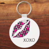 XOXO Kiss Sleutelhanger (Voorkant)