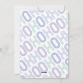 XOXO Kleine Valentijn Foto Jongen Geboorte Aankond Feestdagenkaart (Achterkant)