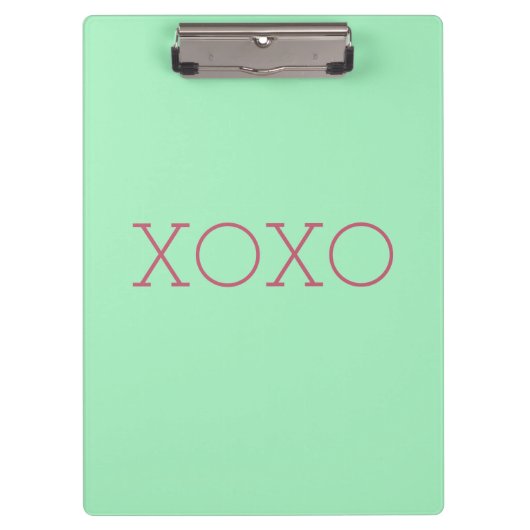 XOXO-klembord Klembord (Voorkant)