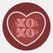 XOXO (Knuffels en Kusjes)  / Stickers (Voorkant)