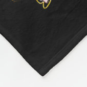 Xoxo knuffels en kussenharten houden van coquette  fleece deken (Hoek)