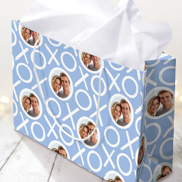 XOXO Knuffels & Kusjes 2 Foto Blauwe Kwast Lettert Groot Cadeauzakje