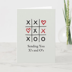 Xoxo Knuffels Kusjes Liefdeskaart Kaart