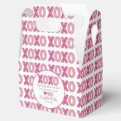 XOXO Knuffels & Kusjes Valentijnsdag 1e verjaardag Bedankdoosjes (Geopend)