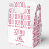 XOXO Knuffels & Kusjes Valentijnsdag 1e verjaardag Bedankdoosjes (Geopend)