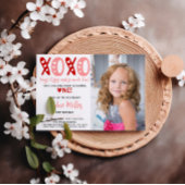 XOXO Knuffels & Kusjes Valentijnsdag 1e verjaardag Kaart