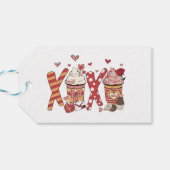 XoXo Koffee Valentijnse  | Valentijn Cadeau Cadeaulabel (Achterkant Horizontaal)