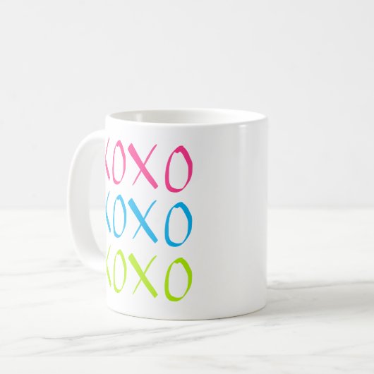 XOXO KOFFIEMOK (Voorkant links)
