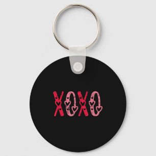 Xoxo Kusjes Knuffels Vintage Valentijnsdag Sleutelhanger